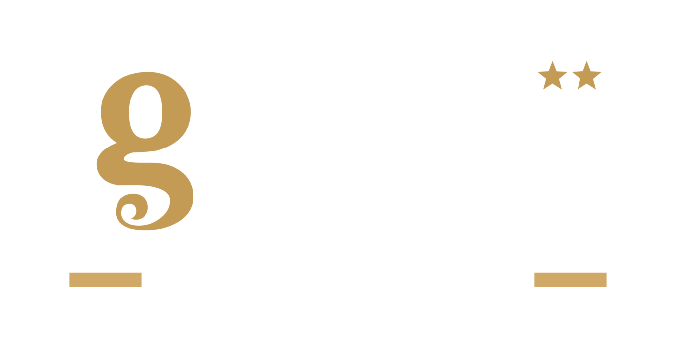 Gader logo biele